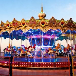vintage carousel styling